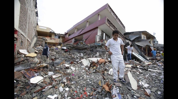 Terremoto Ecuador